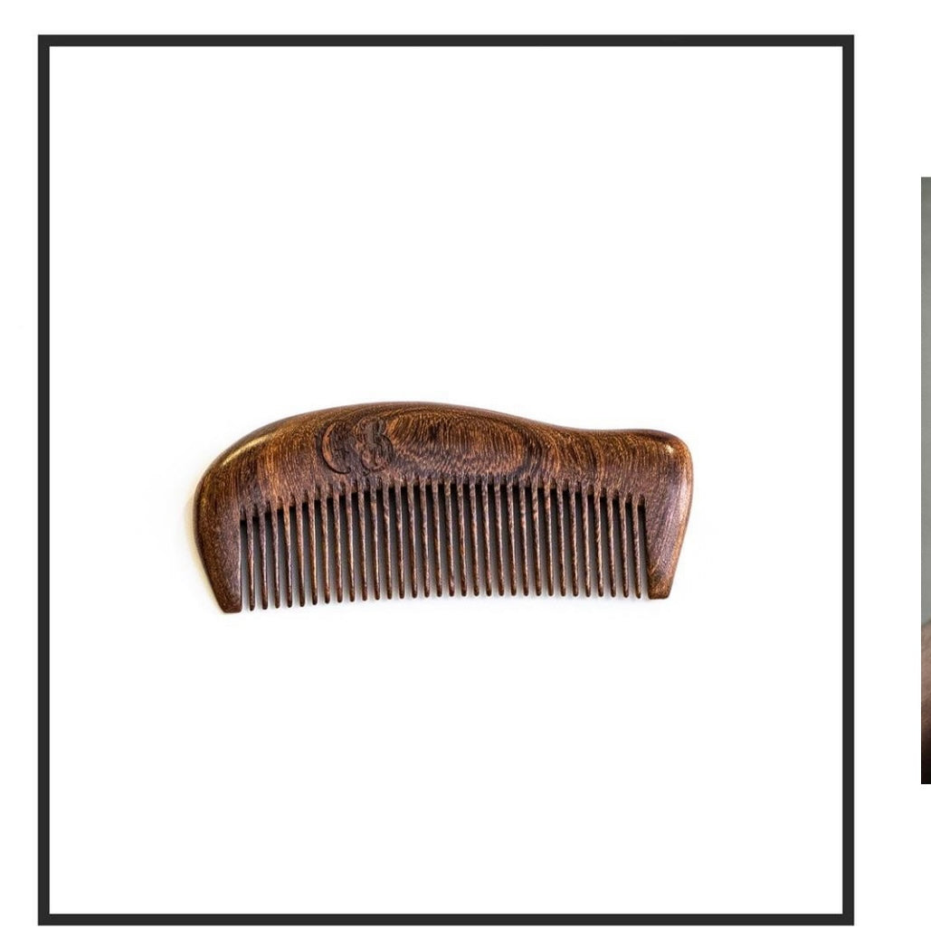 Comb - Black Sandalwood Chattanooga Beard Co.