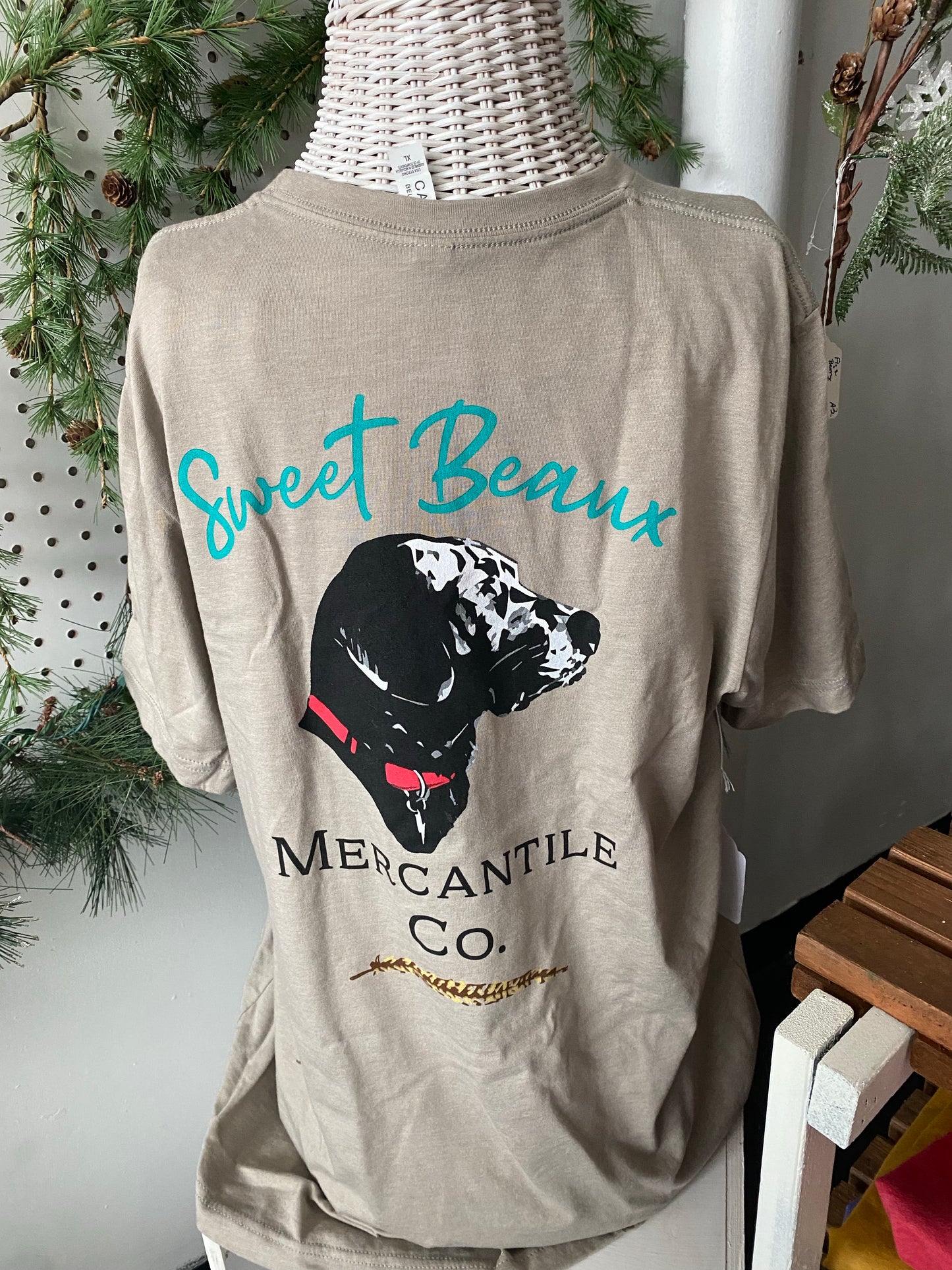 T-Shirt Short Sleeve w/ color logo Sweet Beaux Mercantile Co.