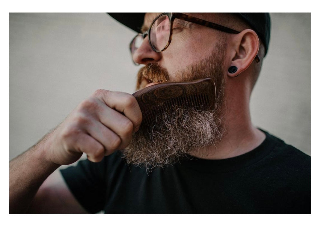 Comb - Black Sandalwood Chattanooga Beard Co.